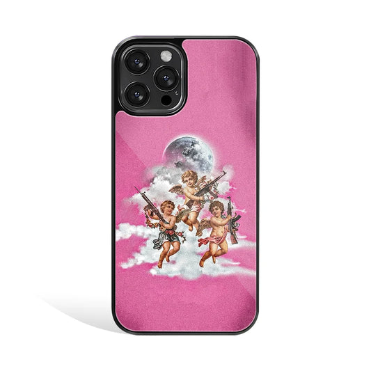 Premium Glass Back Mobile Phone Cover for iPhone, Samsung, OnePlus, Google Pixel, Redmi, Oppo, Vivo & Realme