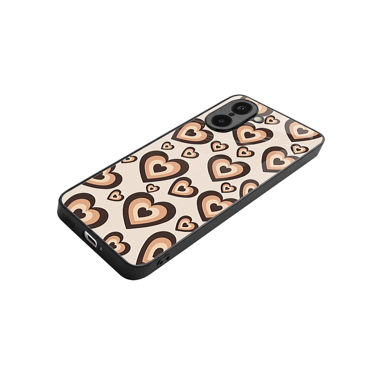 Sweetheart Cocoa stylish phone case for oneplus nord ce5 5g | glossy glass and slim fit