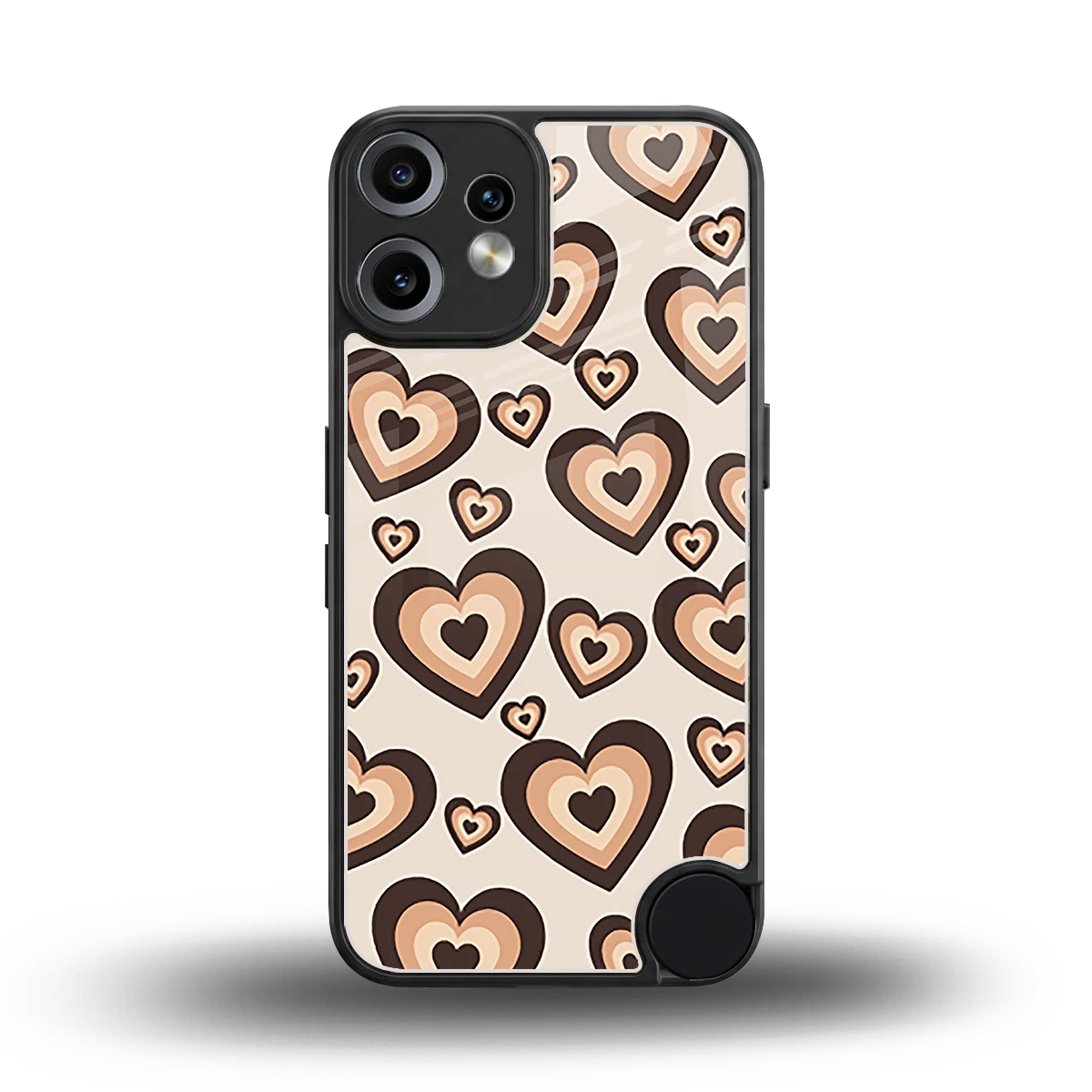 Sweetheart Cocoa back phone cover | glass case for cmf nothing phone 2 pro