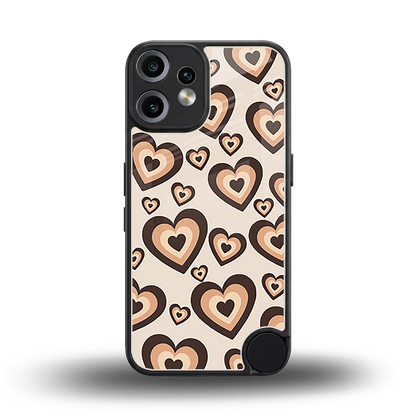 Sweetheart Cocoa back phone cover | glass case for cmf nothing phone 2 pro