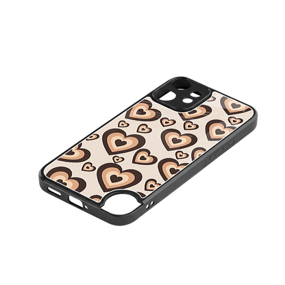Sweetheart Cocoa stylish phone case for cmf nothing phone 2 pro | glossy glass and slim fit