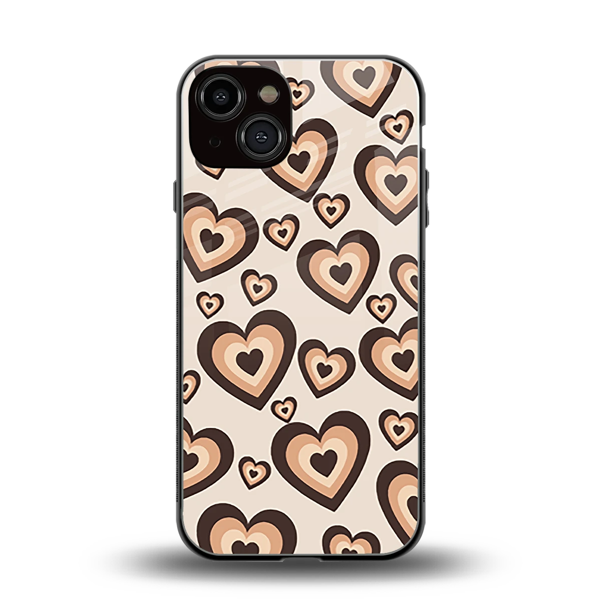 Sweetheart Cocoa back phone cover | glass case for iphone 14
