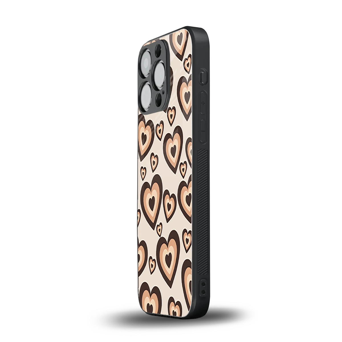 Sweetheart Cocoa iphone 15 pro mobile cover | shockproof glass phone case