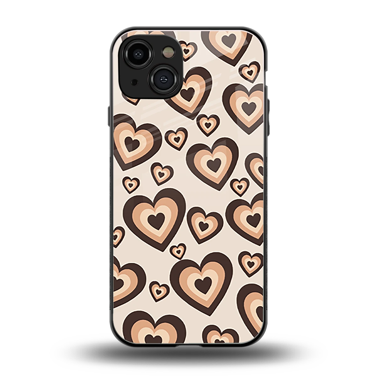 Sweetheart Cocoa back phone cover | glass case for iphone 15