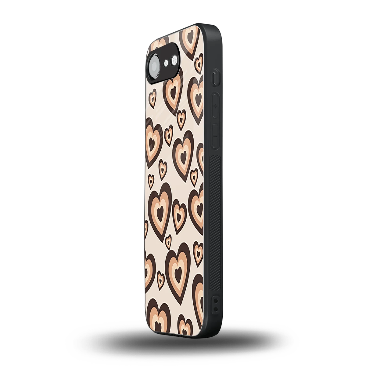 Sweetheart Cocoa iphone 16e mobile cover | shockproof glass phone case
