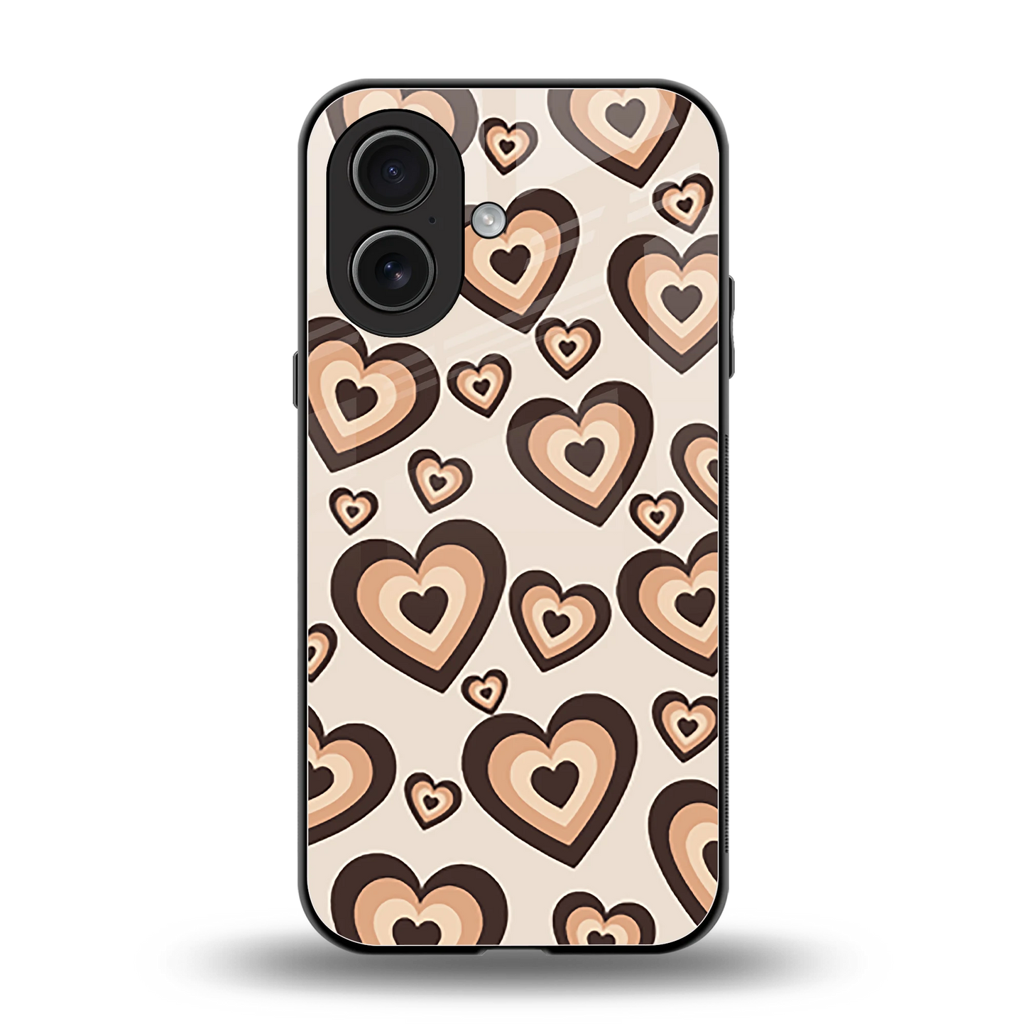 Sweetheart Cocoa back phone cover | glass case for iphone 17