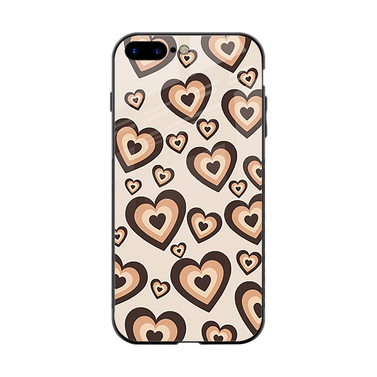 Sweetheart Cocoa back phone cover | glass case for iphone 8 plus
