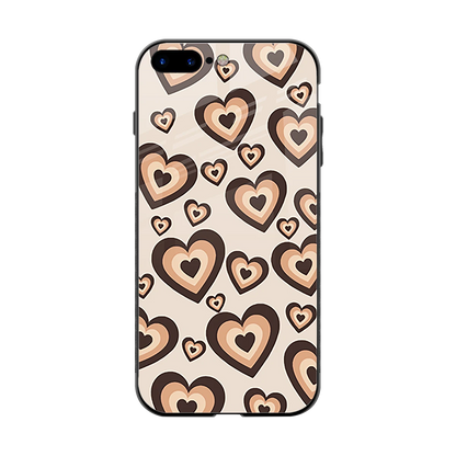 Sweetheart Cocoa back phone cover | glass case for iphone 8 plus