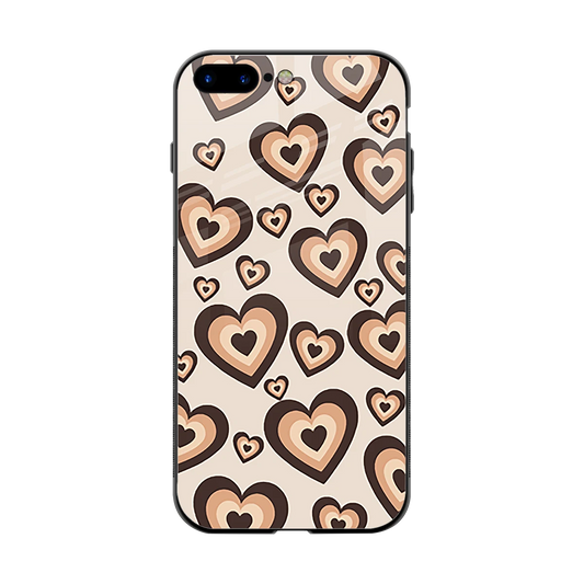 Sweetheart Cocoa back phone cover | glass case for iphone 8 plus