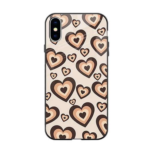 Sweetheart Cocoa back phone cover | glass case for iphone x