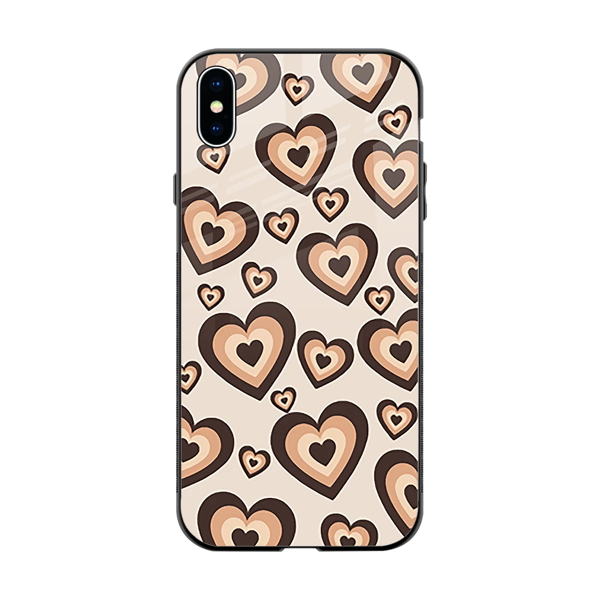 Sweetheart Cocoa back phone cover | glass case for iphone xs max
