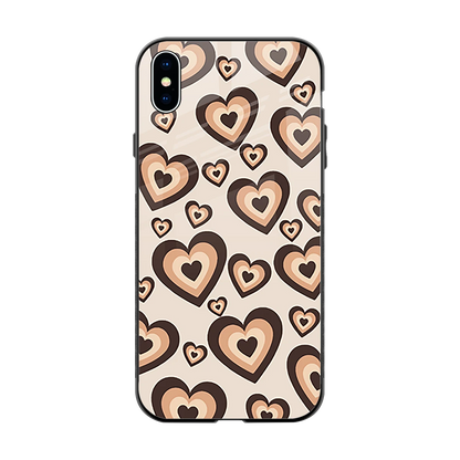 Sweetheart Cocoa back phone cover | glass case for iphone xs max