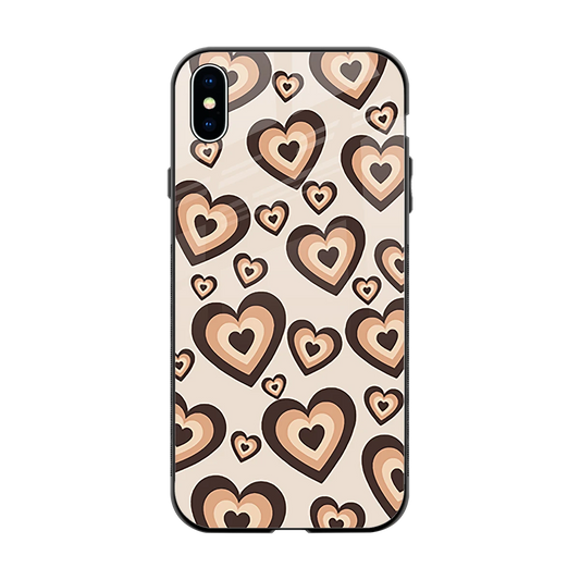 Sweetheart Cocoa back phone cover | glass case for iphone xs max