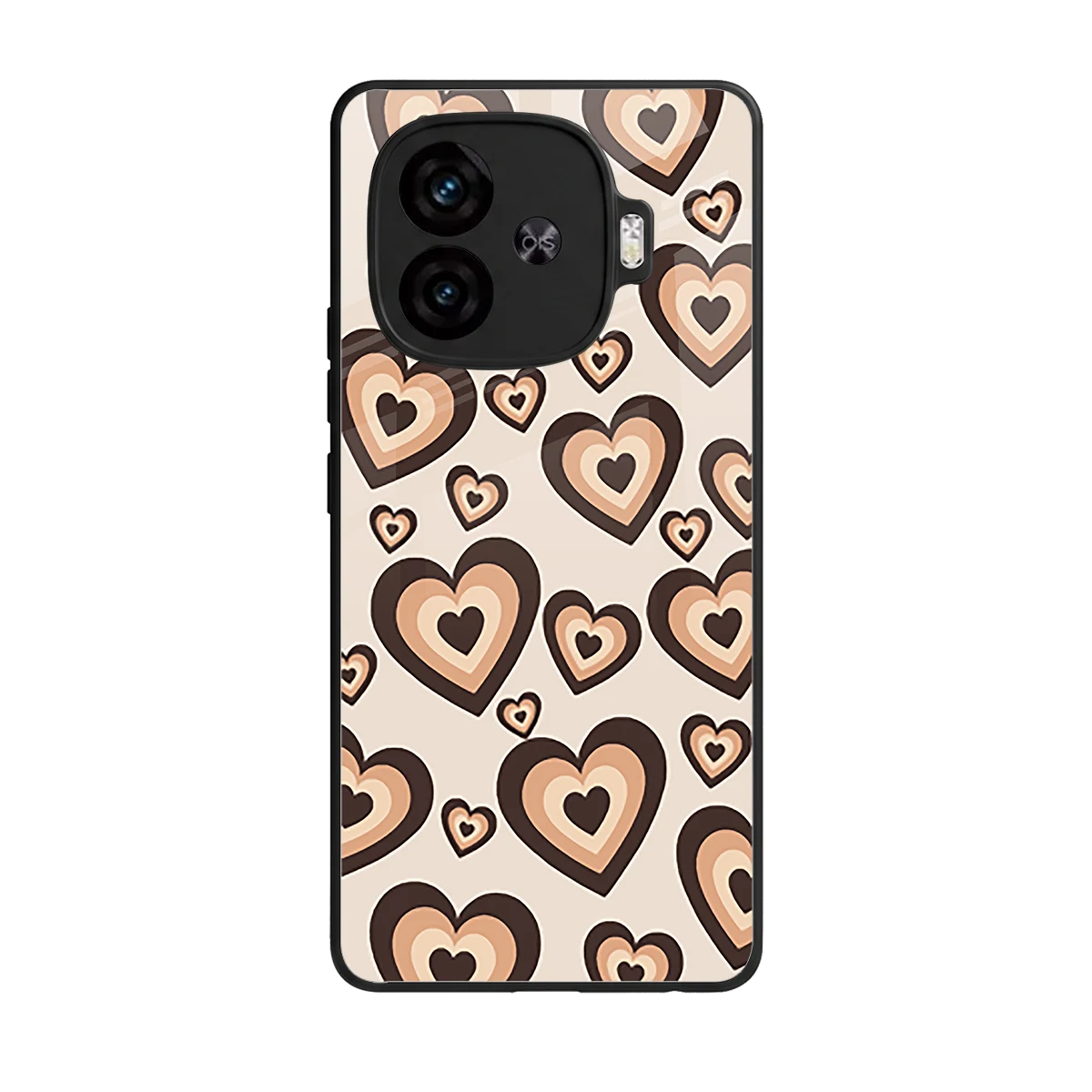 Sweetheart Cocoa back phone cover | glass case for iqoo neo 10r 5g