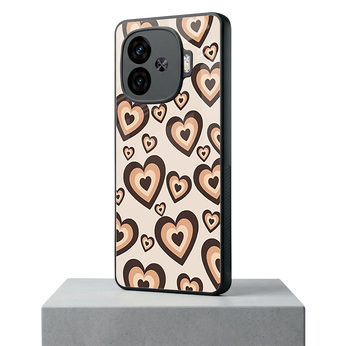 Sweetheart Cocoa iqoo neo 10r 5g mobile cover | shockproof glass phone case