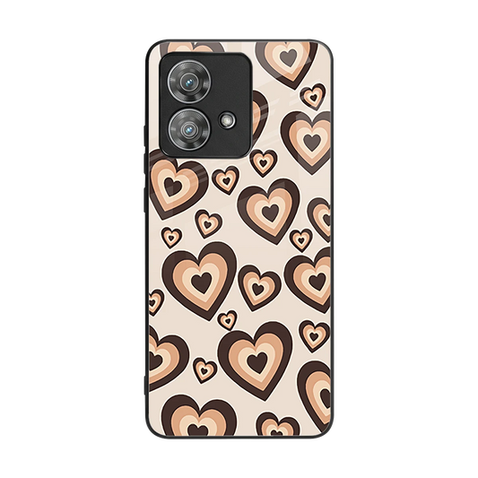Sweetheart Cocoa back phone cover | glass case for motorola edge 40 neo 5g