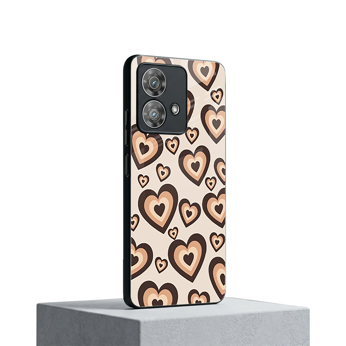 Sweetheart Cocoa motorola edge 40 neo 5g mobile cover | shockproof glass phone case