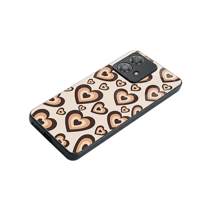 Sweetheart Cocoa stylish phone case for motorola edge 40 neo 5g | glossy glass and slim fit