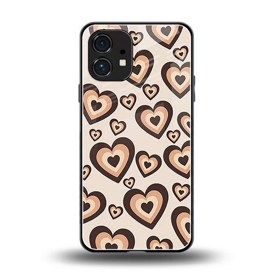 Sweetheart Cocoa back phone cover | glass case for nothing phone 1