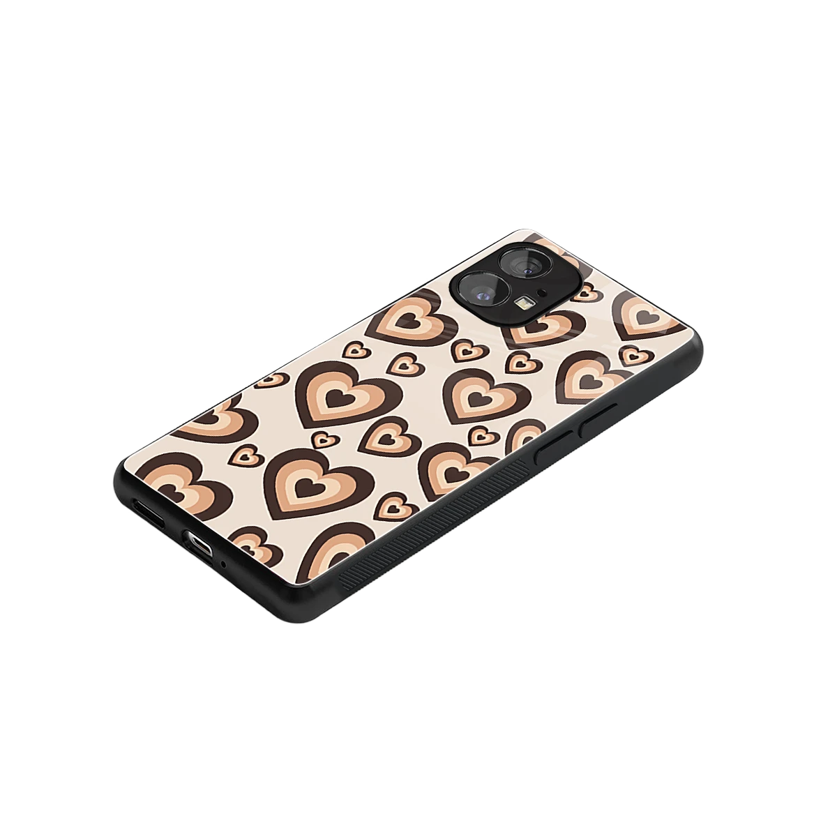 Sweetheart Cocoa stylish phone case for nothing phone 1 | glossy glass and slim fit