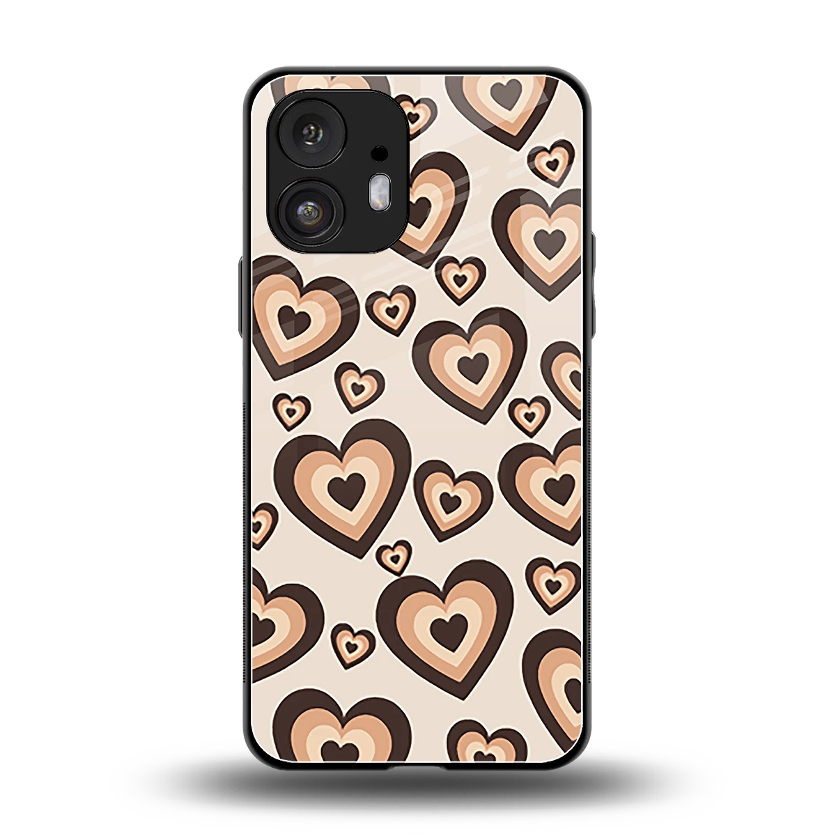 Sweetheart Cocoa back phone cover | glass case for nothing phone 2