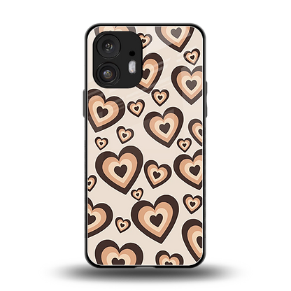 Sweetheart Cocoa back phone cover | glass case for nothing phone 2