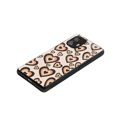Sweetheart Cocoa stylish phone case for nothing phone 2 | glossy glass and slim fit