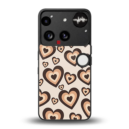 Sweetheart Cocoa back phone cover | glass case for nothing phone 3
