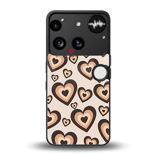 Sweetheart Cocoa back phone cover | glass case for nothing phone 3