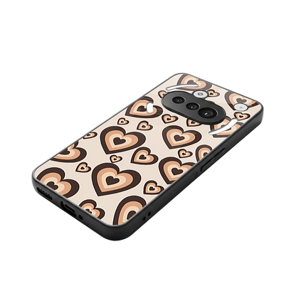 Sweetheart Cocoa stylish phone case for nothing phone 3a | glossy glass and slim fit