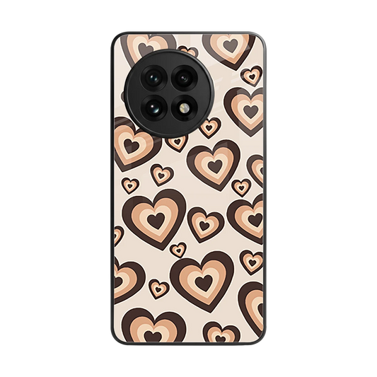 Sweetheart Cocoa back phone cover | glass case for oneplus 13r