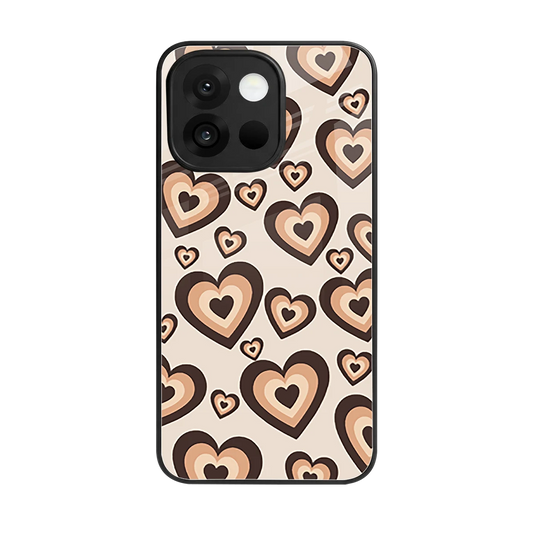 Sweetheart Cocoa back phone cover | glass case for oneplus 13s