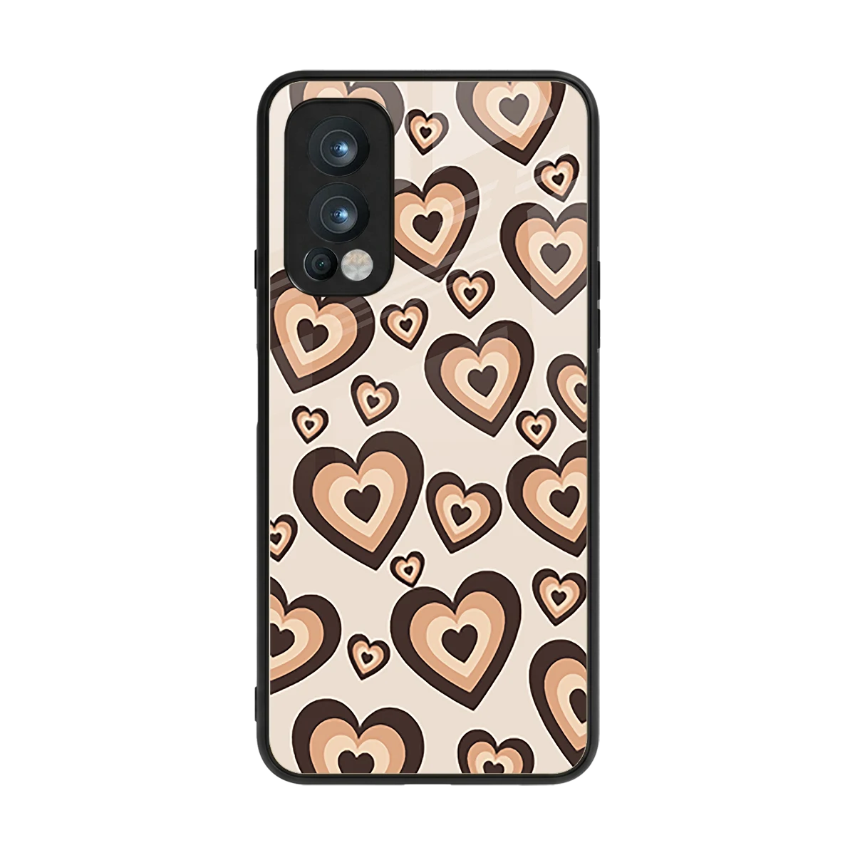 Sweetheart Cocoa back phone cover | glass case for oneplus nord 2