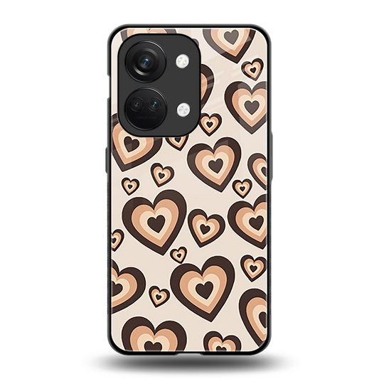 Sweetheart Cocoa back phone cover | glass case for oneplus nord 3