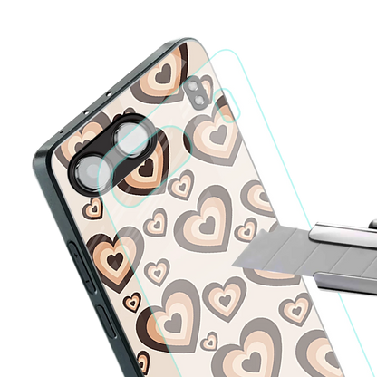 Sweetheart Cocoa stylish phone case for oneplus nord 4 | glossy glass and slim fit