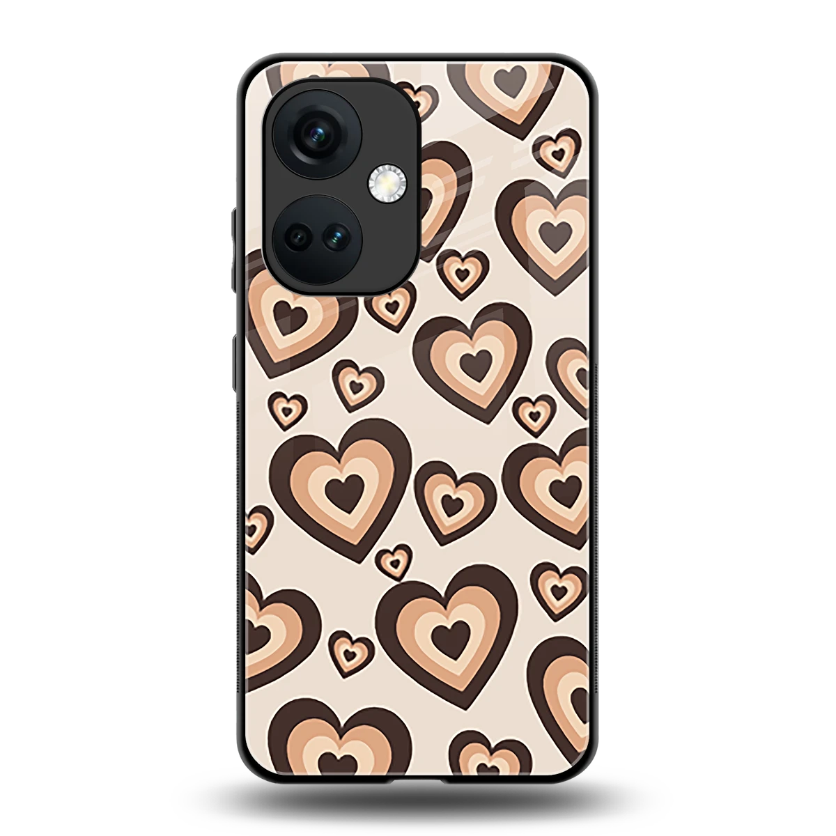 Sweetheart Cocoa back phone cover | glass case for oneplus nord ce 3