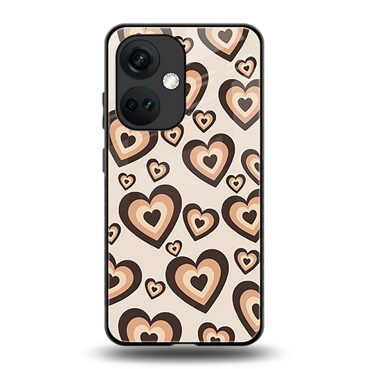 Sweetheart Cocoa back phone cover | glass case for oneplus nord ce 3