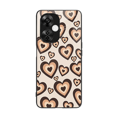 Sweetheart Cocoa back phone cover | glass case for oneplus nord ce 3 lite