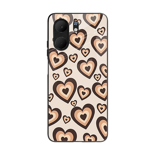 Sweetheart Cocoa back phone cover | glass case for oppo a5x 5g