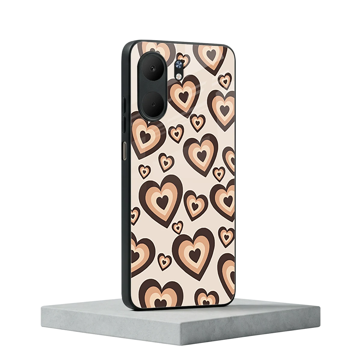 Sweetheart Cocoa oppo a5x 5g mobile cover | shockproof glass phone case