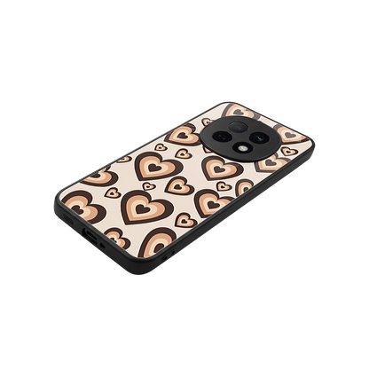 Sweetheart Cocoa stylish phone case for oppo f29 pro 5g | glossy glass and slim fit