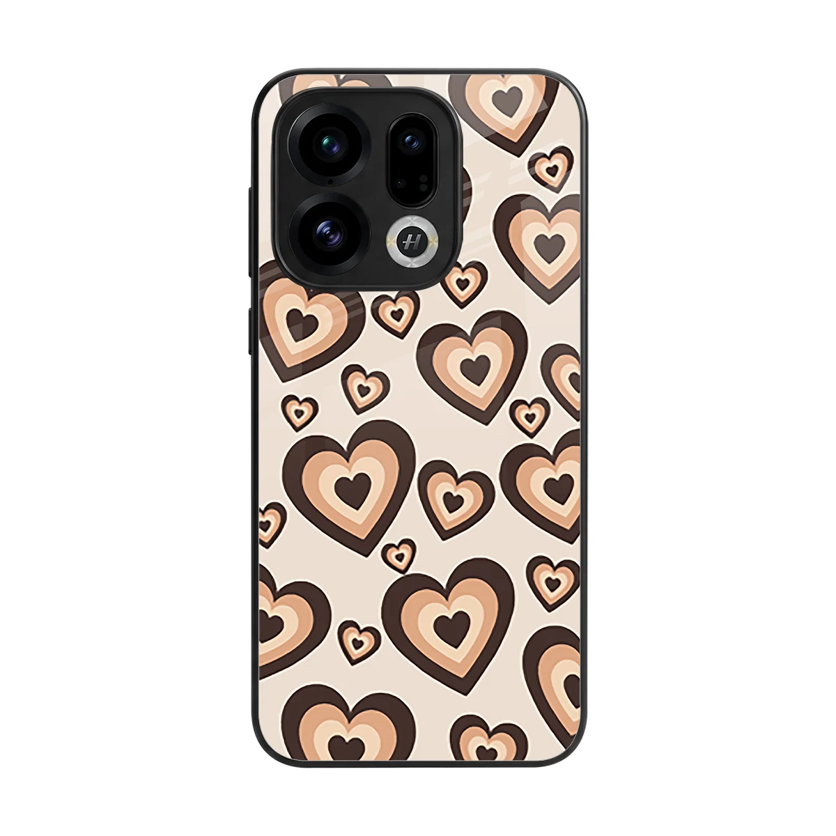 Sweetheart Cocoa back phone cover | glass case for oppo find x9