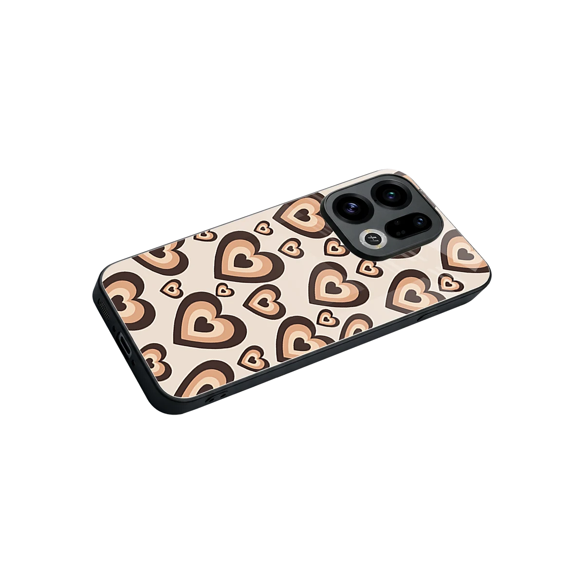 Sweetheart Cocoa stylish phone case for oppo find x9 | glossy glass and slim fit