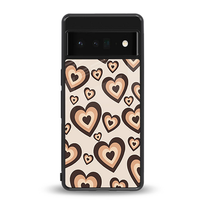 Sweetheart Cocoa back phone cover | glass case for google pixel 6 pro