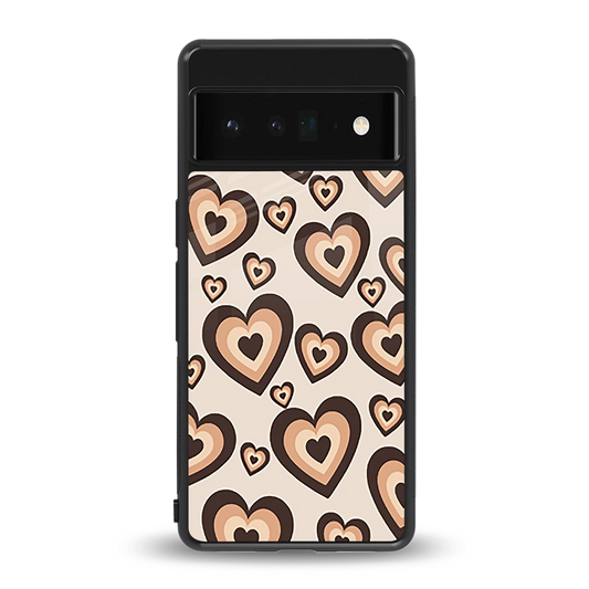 Sweetheart Cocoa back phone cover | glass case for google pixel 6 pro