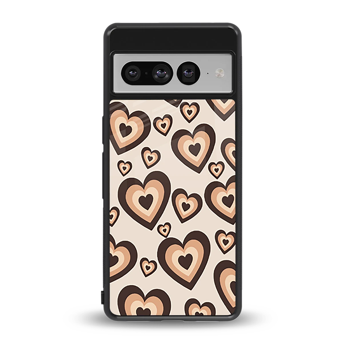 Sweetheart Cocoa back phone cover | glass case for google pixel 7 pro