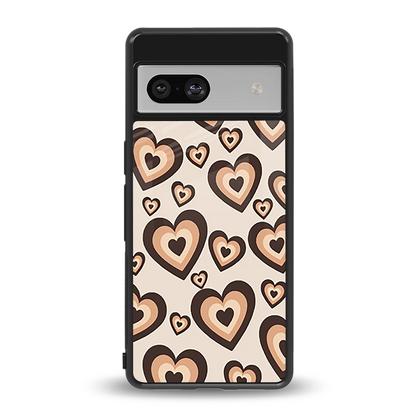 Sweetheart Cocoa back phone cover | glass case for google pixel 7a