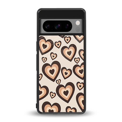 Sweetheart Cocoa back phone cover | glass case for google pixel 8 pro