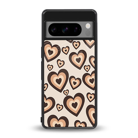 Sweetheart Cocoa back phone cover | glass case for google pixel 8 pro