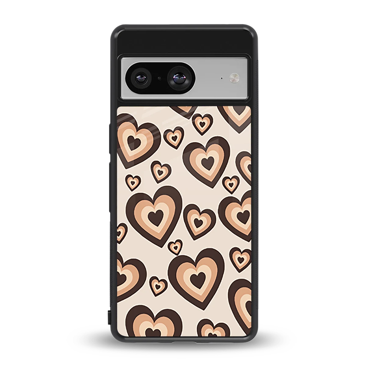 Sweetheart Cocoa back phone cover | glass case for google pixel 8